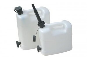 Jerrycan met tuit en kraan 10 liter