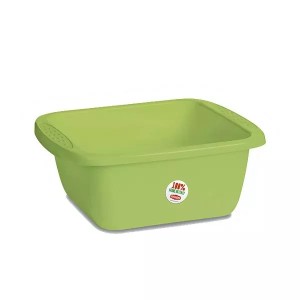 stefanplast wasbak rechthoek 17L groen