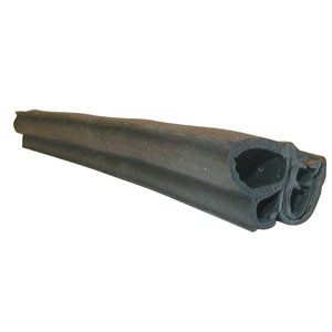 Deurrubber zwart 