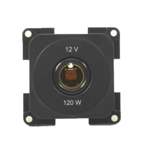 Presto contactdoos 12V bruin